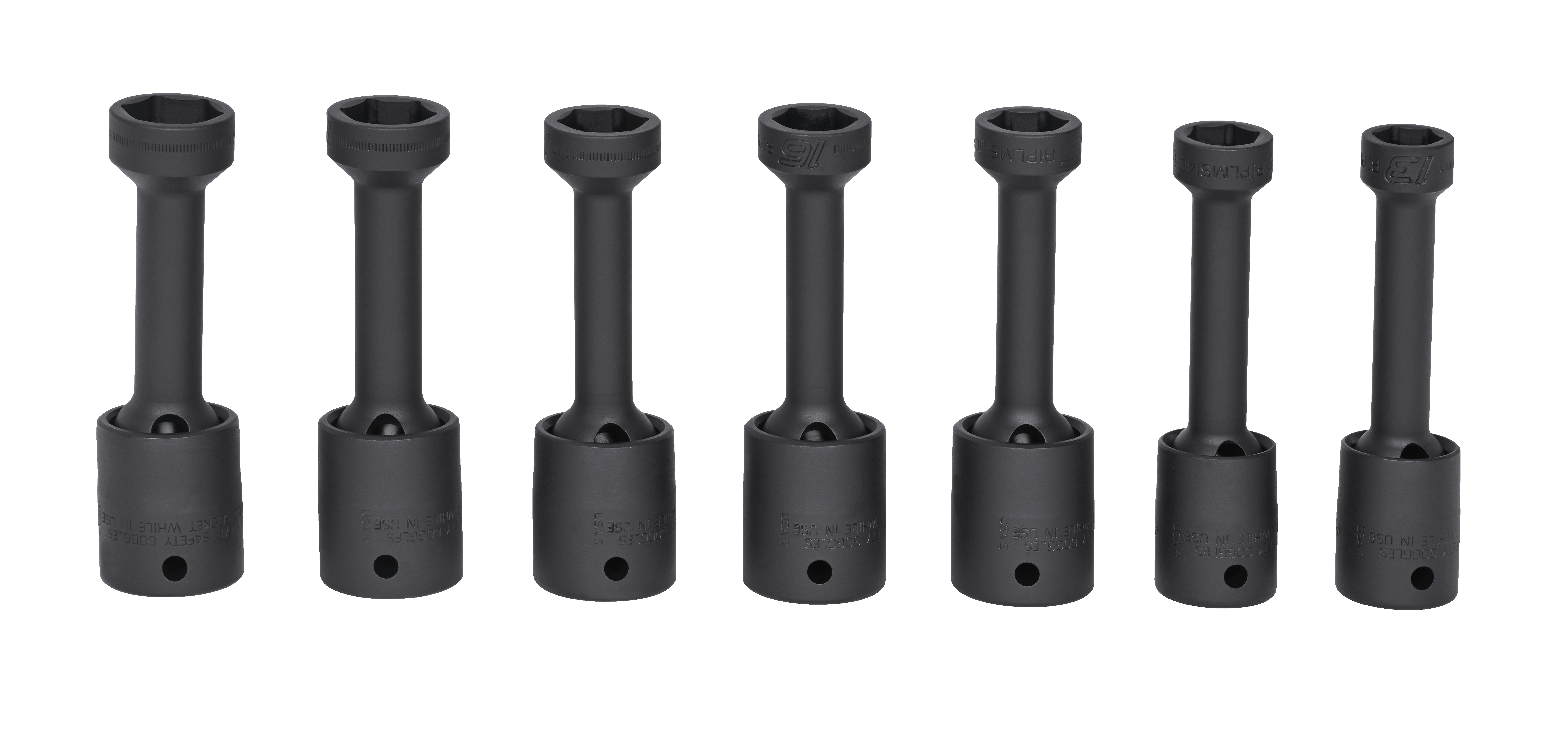 Swivel Impact Socket Set, No. 307RIPLMS