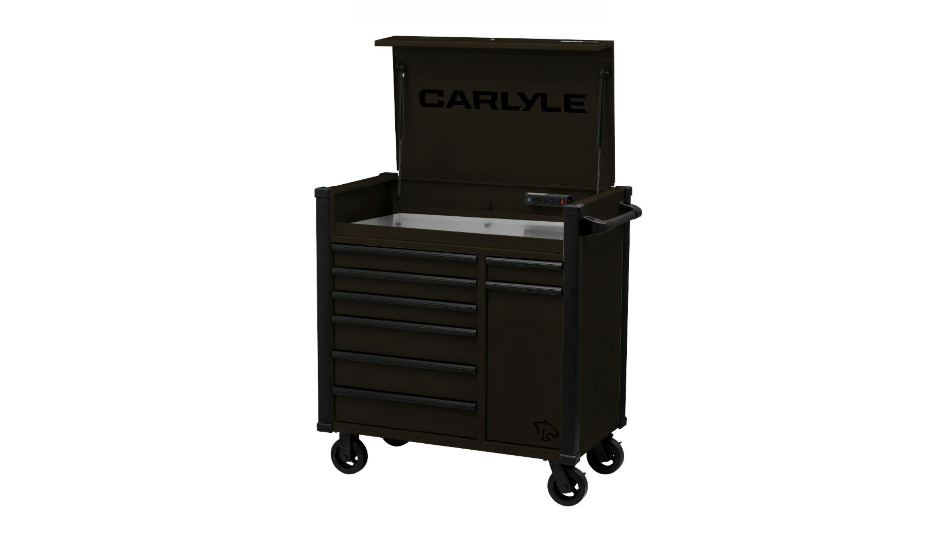 Carlyle Tools 46&rdquo; 3500 Series 8-Drawer Service Cart