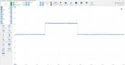 Trust but verify. Verification of a command being sent is essential. A technician can command a component to operate via bi-directional control, but if they do not verify the command is being carried out, the likelihood of misdiagnosis becomes exponentially higher. Here we can see via a scope and amp probe that when the heater control is commanded, work is actually taking place.