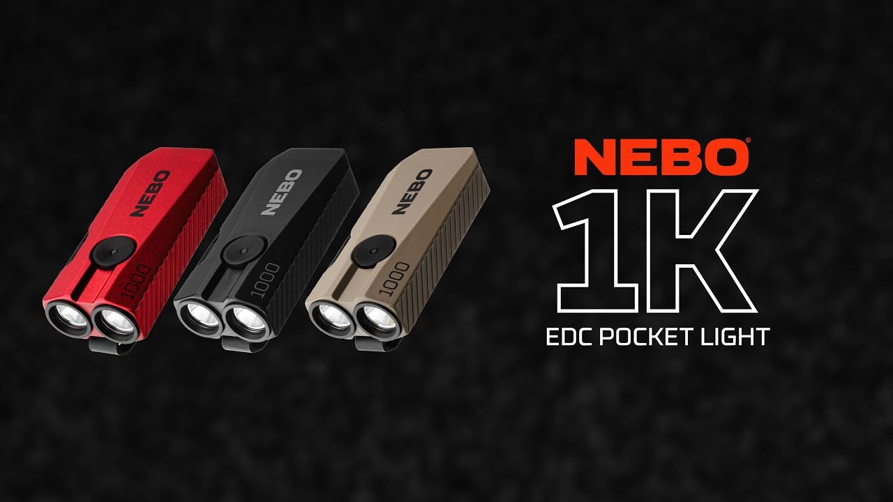 1K EDC Pocket Light - A Compact, Powerful Pocket and Cap Light