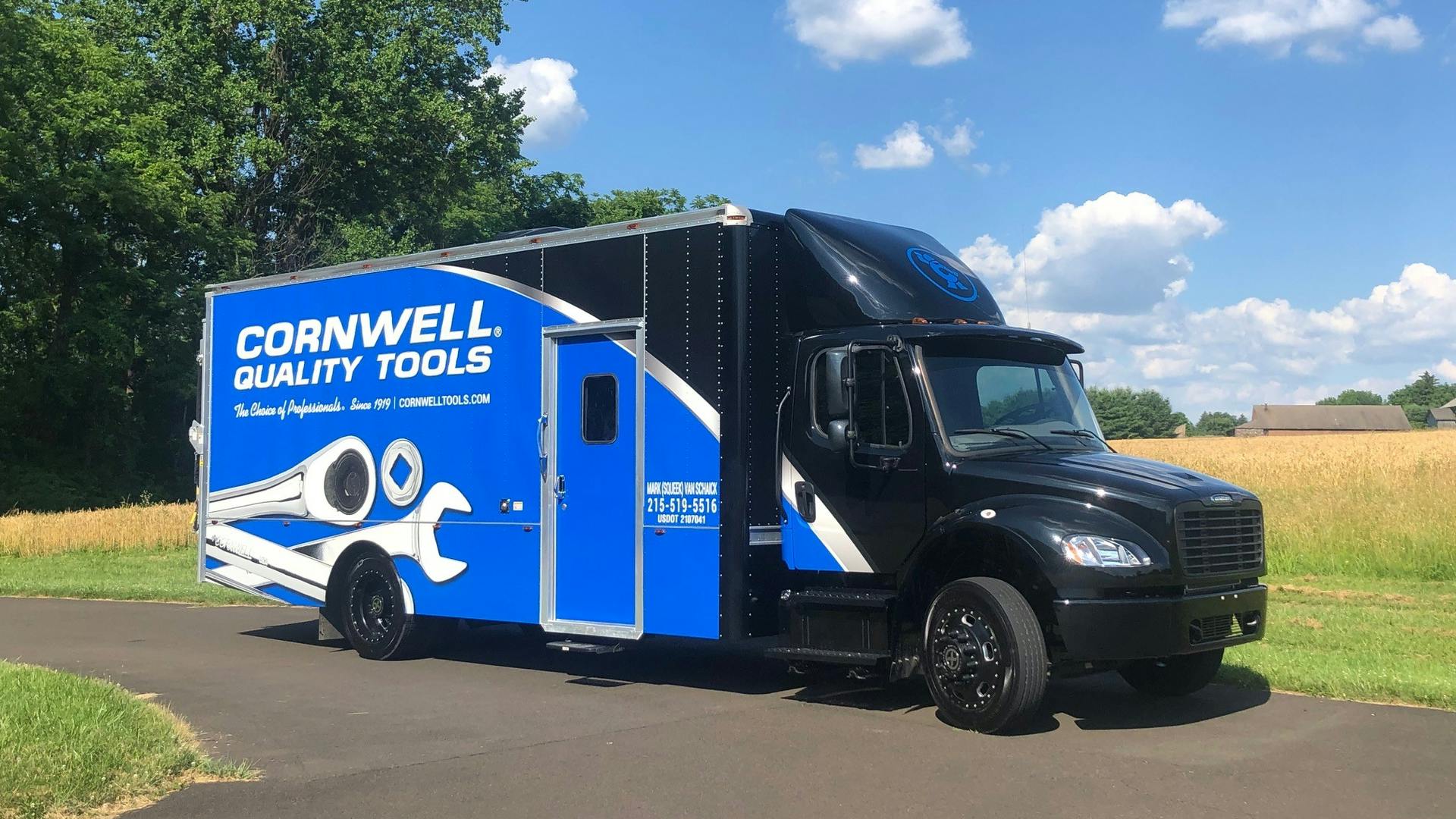 Mark VanSchaick Cornwell Tool Truck