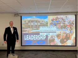 The 2026 Leadership 2.0 class gathers for the opening session at Northwood University.
