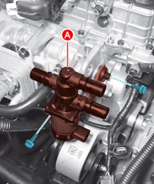 Example of 3-way valve.
