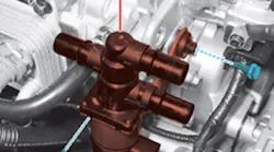 Example of 3-way valve.