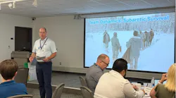 The Subarctic Survival exercise moved the class from leadership theory into practical team decision-making.
