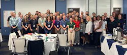 The Leadership 2.0 class gathered during Day 4 at Northwood University.