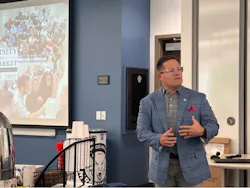 Northwood University leaders spoke with the Leadership 2.0 class about continued learning and ways to stay connected with the university.