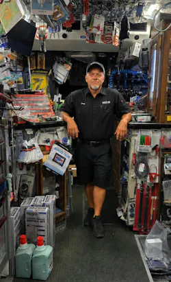 Simms has spent nearly 19 years building relationships with the technicians and shops along his Matco Tools route.