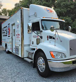 Simms relies on his Matco Tools truck to keep his business moving from shop to shop throughout the week.