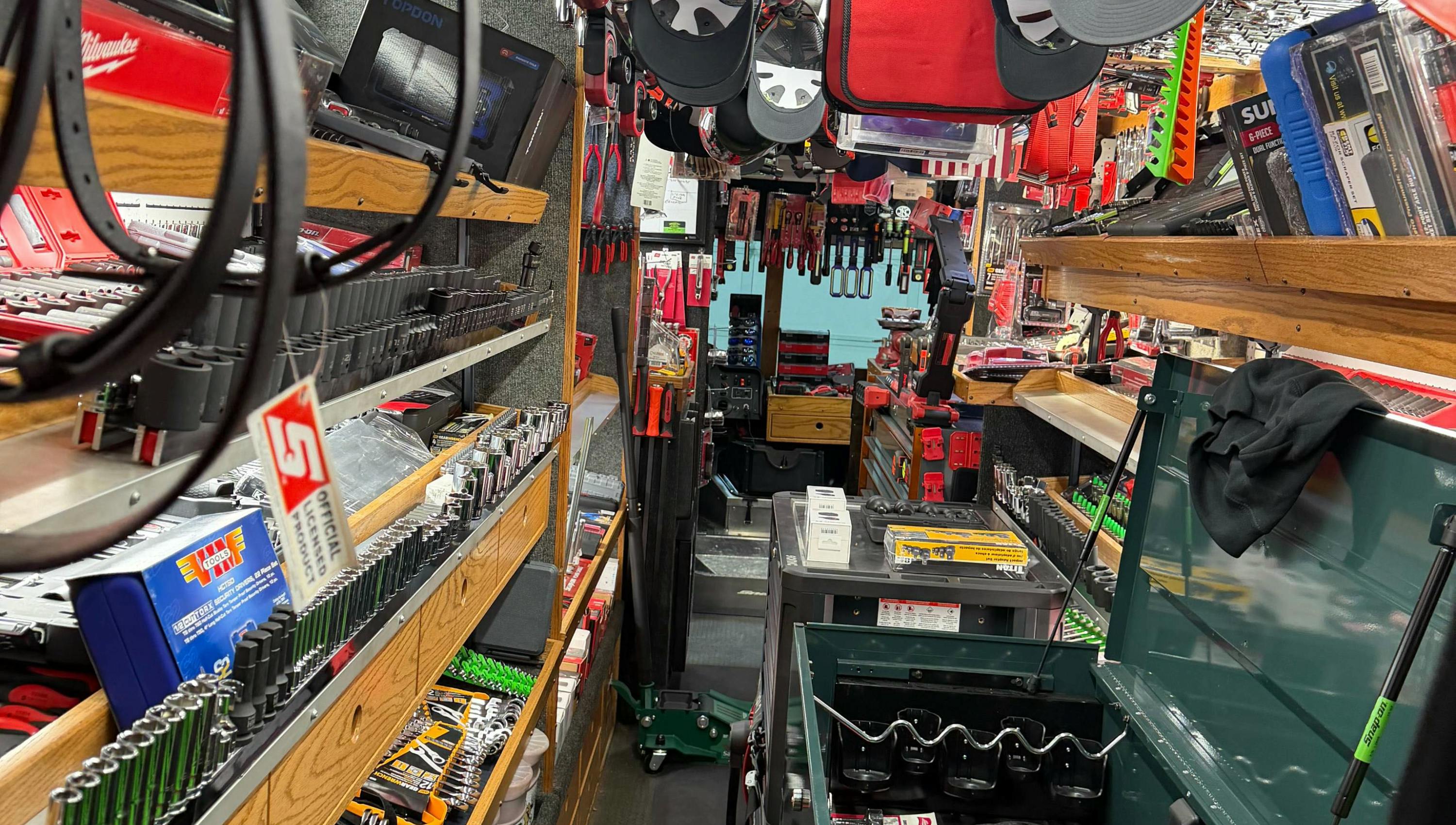 A well-stocked truck gives dealers the products they need to serve customers at every stop.