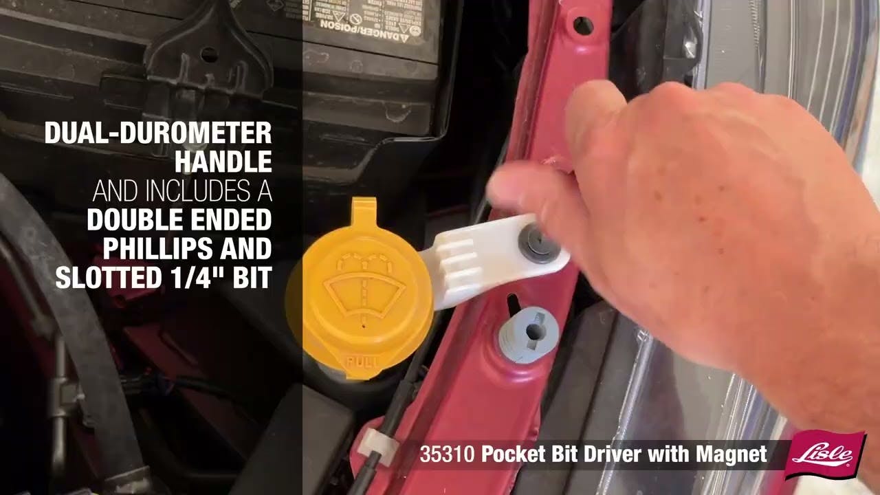 Lisle 35310 Pocket Bit Driver with Magnet