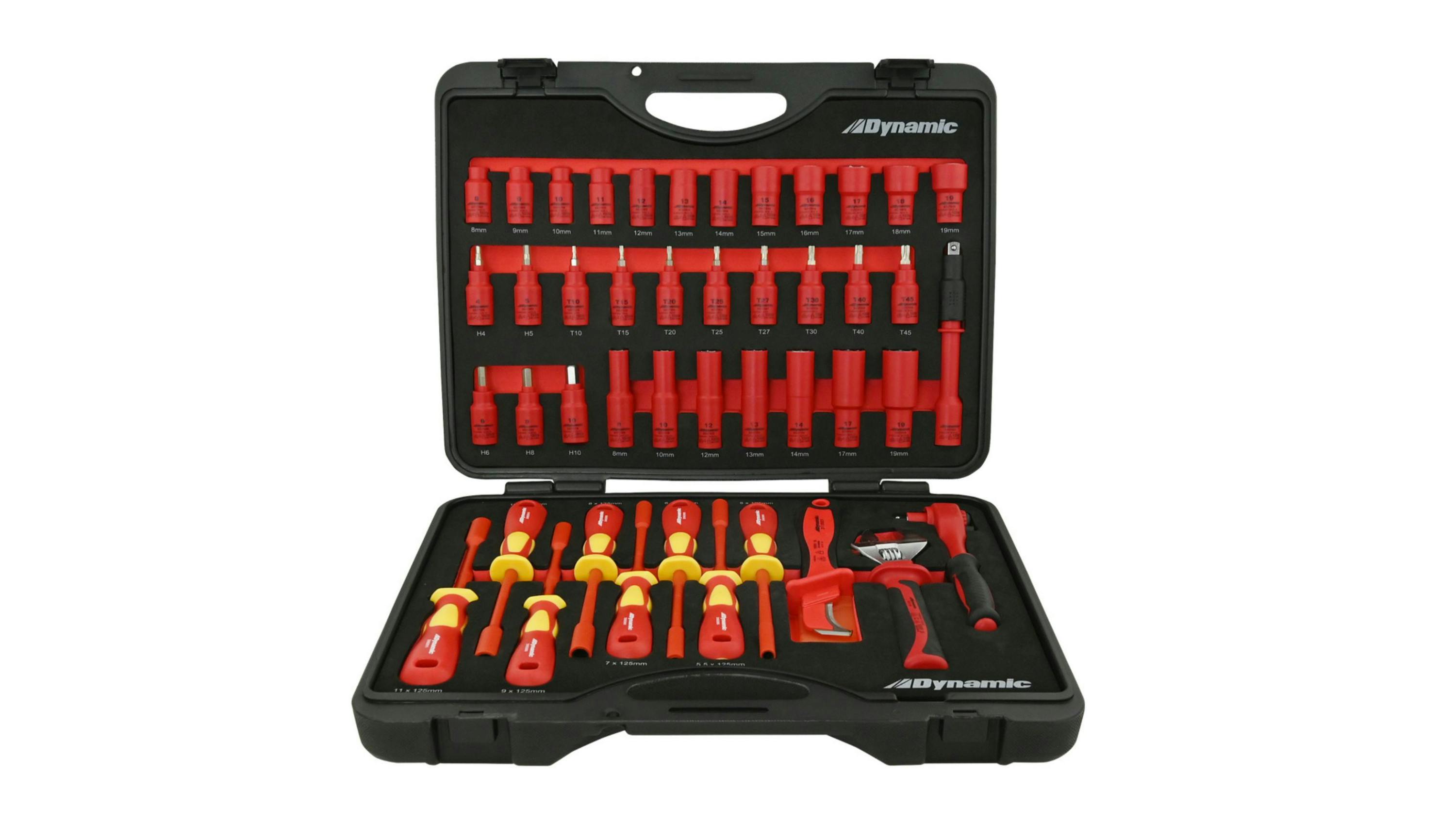 Dynamic Tools 44-pc Insulated Socket and Tool Set