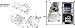 Check connector for corrosion. Be sure to replace the motor O-ring if replacing the pump motor.