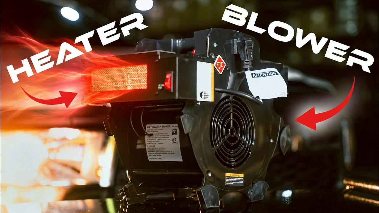 FJC Air Blower and Heater How to - Part #60300 and Part #62300