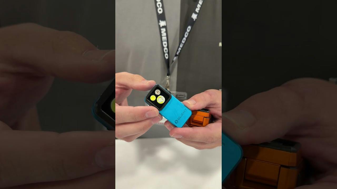 Olight debuts two new Oclip lights at the MEDCO Customer Show