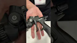 Fuji Spray demonstrates Valor H100 HVLP spray gun at MEDCO Customer Show