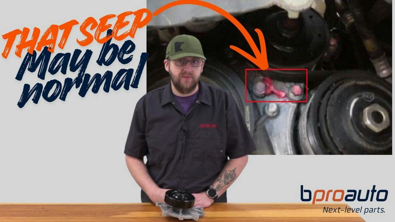 Water Pump Comebacks: Seep vs