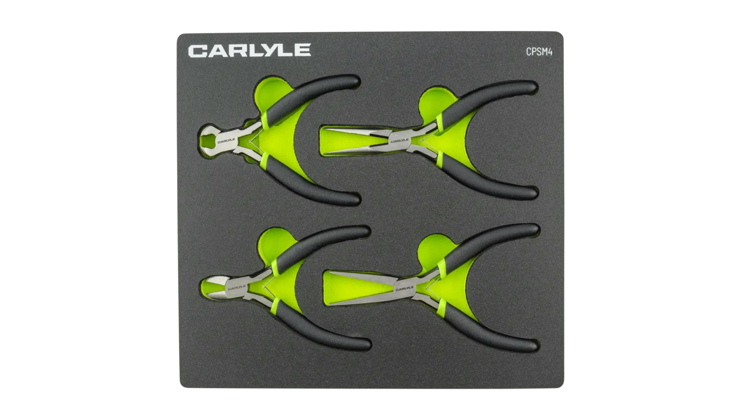 Carlyle Tools 4-pc Mini Pliers Set, No. CPSM4