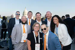 INDUSTRY ADVOCATE: For JC Washbish, seen here with several peers at the Auto Care Association’s Fall Leadership Days event on Capitol Hill in Washington, D.C., standing for the future of the industry is a core value.