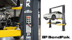 BendPak releases OctaFlex 12DPS two-post lift